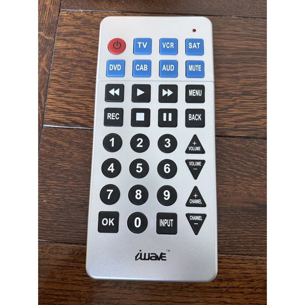 iWave Jumbo Universal Remote Control with Large Buttons